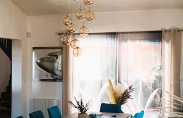 Superbe Villa 5 étoiles Presqu'Île de Giens la Madrague Rita la Villa d'Or vue mer piscine - Foto 16