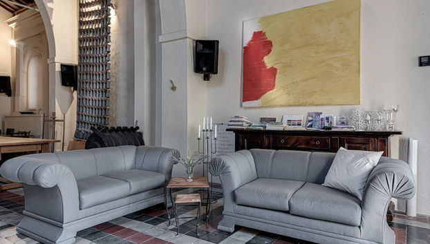 Zona de estar del vestíbulo