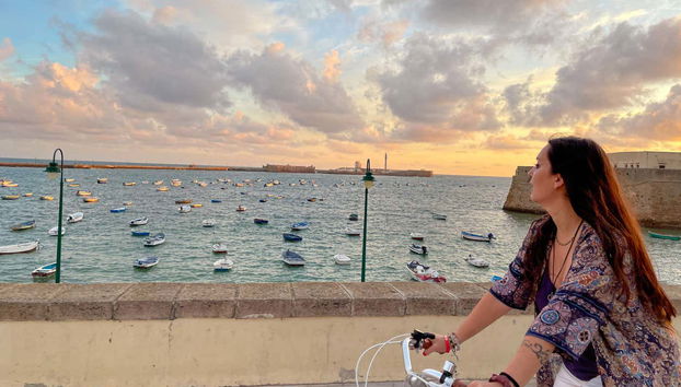 Cycling around Cadiz