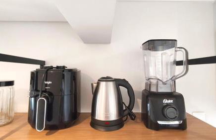 WiFi 600mb, Piscina, Academia e Cama Queen MIN404 - Foto 26