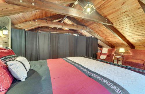 Family-Friendly Tyrone Cabin with Deck Near Hiking - Foto 14