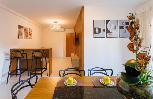 Apartamentos a150 M DA PRAIA com SACADA, WI-FI, PISCINA, PORTARIA 24h, PLAYGROUND e vaga de GARAGEM - Foto 8