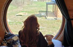 Drewniane domki z prywatnym jacuzzi i widokiem na Góry - Klimatyczny Kompleks w Górach Izerskich #Widogruszka - Photo 62