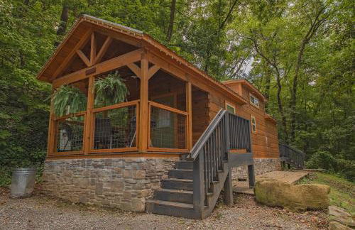 Papa Cabin Tiny Log Home Comfort In Rustic Bliss - Foto 1