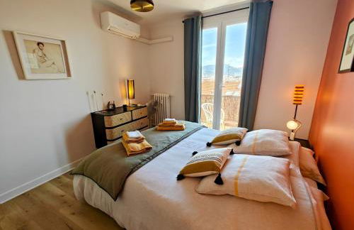 Cozy roof terrace near Promenade des Anglais - AC - Foto 8