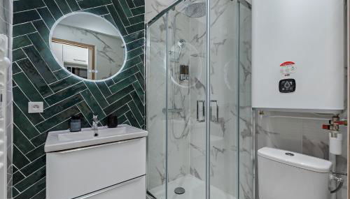 L'escale normande - Terrasse - Gare - Foto 4, towels, Shower, heating