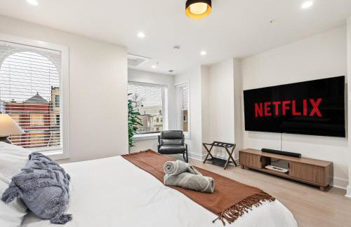 Designer 3-Bedroom Home with King Bed, Family-Friendly, Columbia Heights - Foto 34