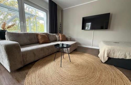 Messe Essen, Modernes Apartment mit Küche, Balkon & Self-Check-in - Foto 1