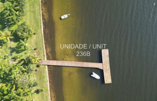 Completo apartamento em Resort na beira da lagoa - Foto 21