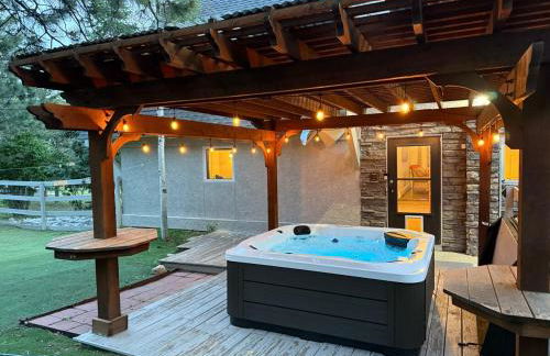 Modern A-Frame Hot Tub Views - Foto 17