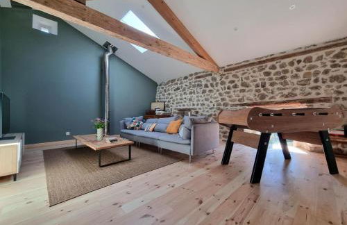 Gîte de charme à Usson-en-Forez avec bain nordique et confort haut de gamme - FR-1-496-359 - Foto 6