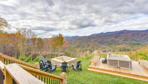 Nantahala Forest Cabin with Fire Pits and Hot Tub! - Foto 2