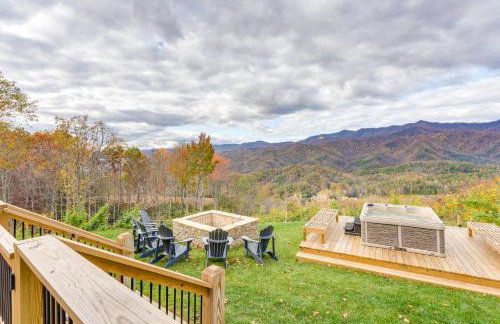 Nantahala Forest Cabin with Fire Pits and Hot Tub! - Foto 2