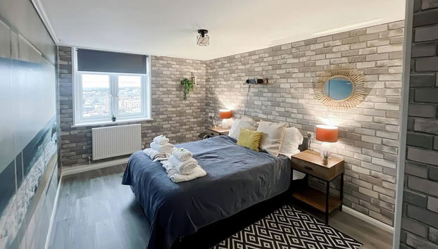 Modern 1-bed Apartment In Central Brighton Sleep 2 - Foto 2, Habitación