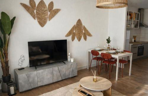 Appartement 4 personnes 5 minutes a pieds du centre ville parking gratuit jardin 85m2 - Photo 5
