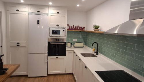 Central family apartment near the beach - Foto 3, stove, dishwasher, toaster