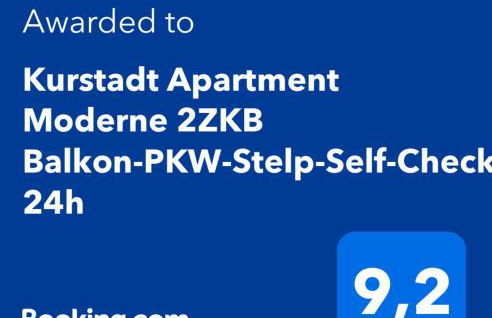 Kurstadt Apt Moderne 2ZKB Balkon-P-Platz Flexible Check-in 24 h - Foto 27