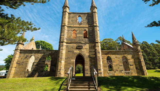 Antica chiesa dei detenuti a Port Arthur