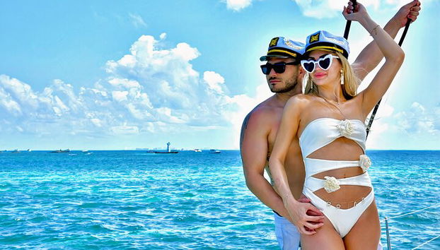 Fiesta Premium Catamarã All-Inclusive para Isla Mujeres - Foto 2