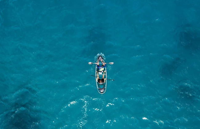 Balade en kayak transparent à Fernando de Noronha - Photo 5