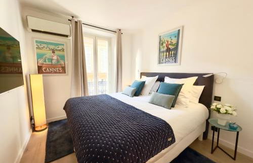 Luxueux 3 pièces de 80m2 -2 chambres, 2 salles de bain- A 1mn de la Croisette et des plages - Foto 14