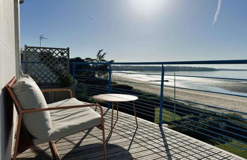 La Forêt-Fouesnant, appartement rénové pour 2, accès direct plage - FR-1-481-163 - Foto 1