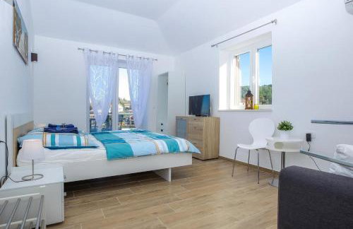 Steinhaus Mediterra mit Pool & Meerblick - Lukoran, Insel Ugljan bei Zadar - Foto 31