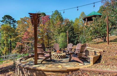 Stunning Mountain Cabin with Views and Hot Tub - Foto 19