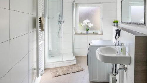 Zentrale Luxus Apartments Nürnberg, nähe Messe, Balkon, Parkplatz, Self-Check-in - Foto 3, towels, Shower