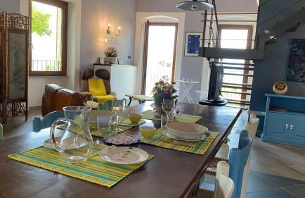 Loft con terrazza vista golfo e colline - Foto 11