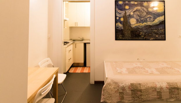 Monolocale Azzurro - Foto 4, Habitación