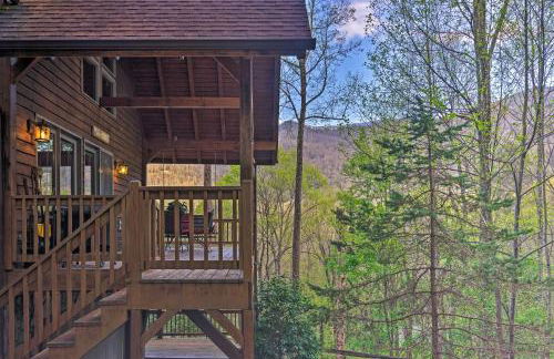 Spacious Maggie Valley Cabin with Hot Tub and MTN View - Foto 24