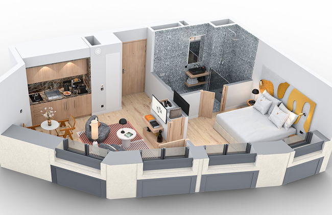 Yuna Porte Maillot - ApartHotel - Photo 66