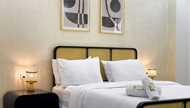 Xuru Stays I New Cairo - 15 Min to Airport - Foto 3, Habitación