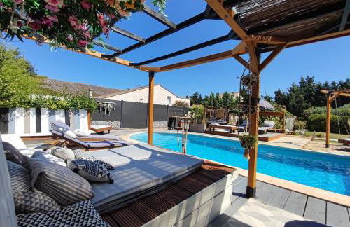 loft, clim, jardin, piscine, calme, parc expo, - Foto 13