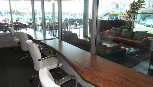 Sala de estar do lobby