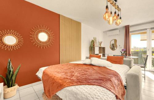 Le Montaigne - Climatisation, Parking Privé, Tramway et Airbus - Photo 30