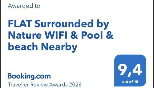 FLAT Surrounded by Nature WIFI & Pool & beach Nearby - Foto 3