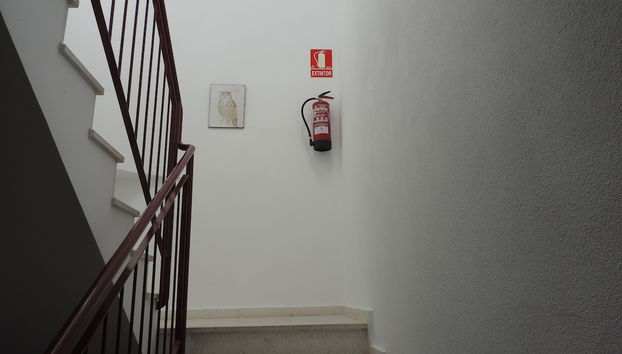 Coin salon dans le hall