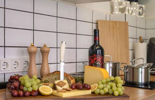 Noble Supreme Suite 80m2 Kamin & Designküche - zentrumsnah Essen - Foto 44