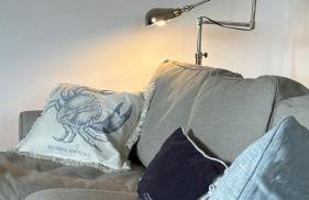 100 qm Ferienwohnung Solgård mit Balkon über den Dächern Tönnings, nahe St Peter Ording und der Nordsee - Foto 26
