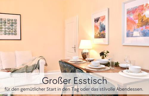 Amalias Burgwohnung - stilvolles Apartment mit Aufzug & Garten in der Hinterburg Schlitz - 2 Schlafzimmer, Parkplatz, Historisches Flair für Paare & Ruhesuchende - Foto 14