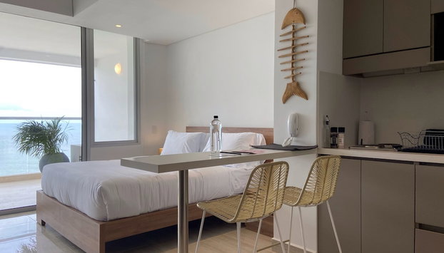 w Wonderful Loft w Fantastic View in Crespo - Foto 2, Habitación