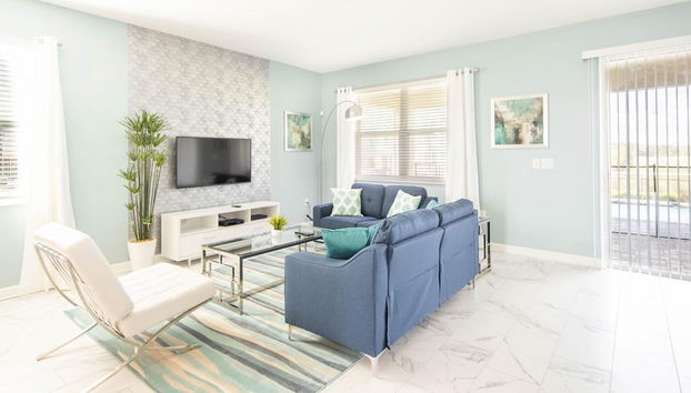 Champions Gate 8BR Villa-pool Game Room Theater - Foto 4, Habitación