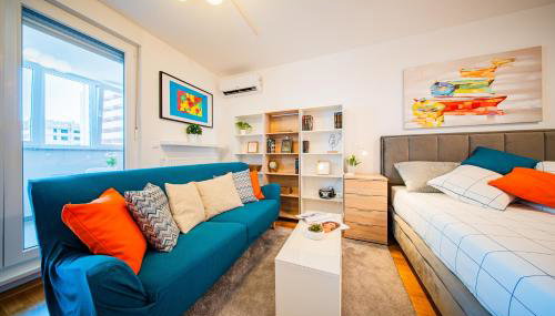 Fleksibilni SelfCheckIns 168 - Zagreb - Studio - Parking - Lođa - Foto 3