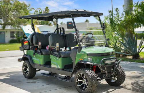 Golf Cart-Jacuzzi-Surfing Abode on Hutchinson Island - Foto 2