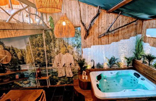 Les Spas de la mer, Appart&Spa Canopée, 100m de la plage, Love Room - Foto 50