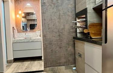 Casa Flat, Suíte, Ar-Cond, Área Gourmet e Garagem - Foto 27