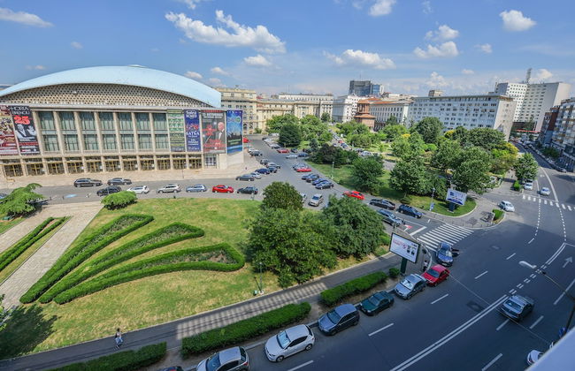 Elegance Studio - Cismigiu Gardens - Flat Tv - Free Wifi - Panoramic View - Foto 17