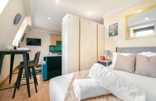 Shoreditch Studio Apartment With Balcony in Old Street & Shoreditch Sleeps 3 - Foto 18